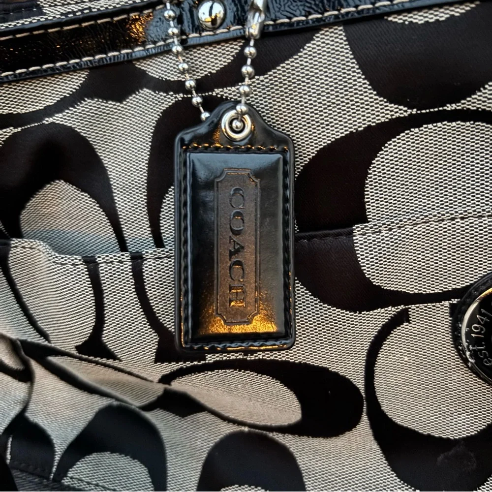 Coach Signature Extra Large Diaper Bag